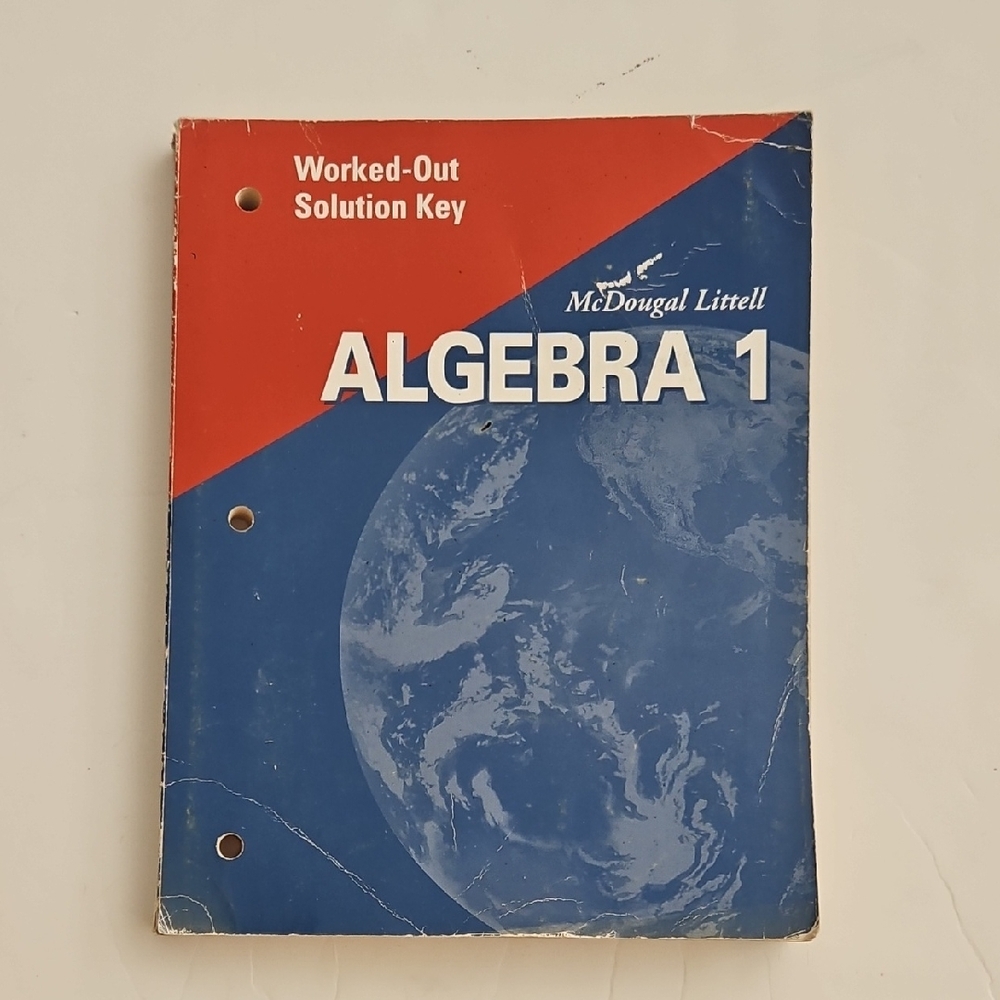 McDougal Littell Algebra 1 Solution Key